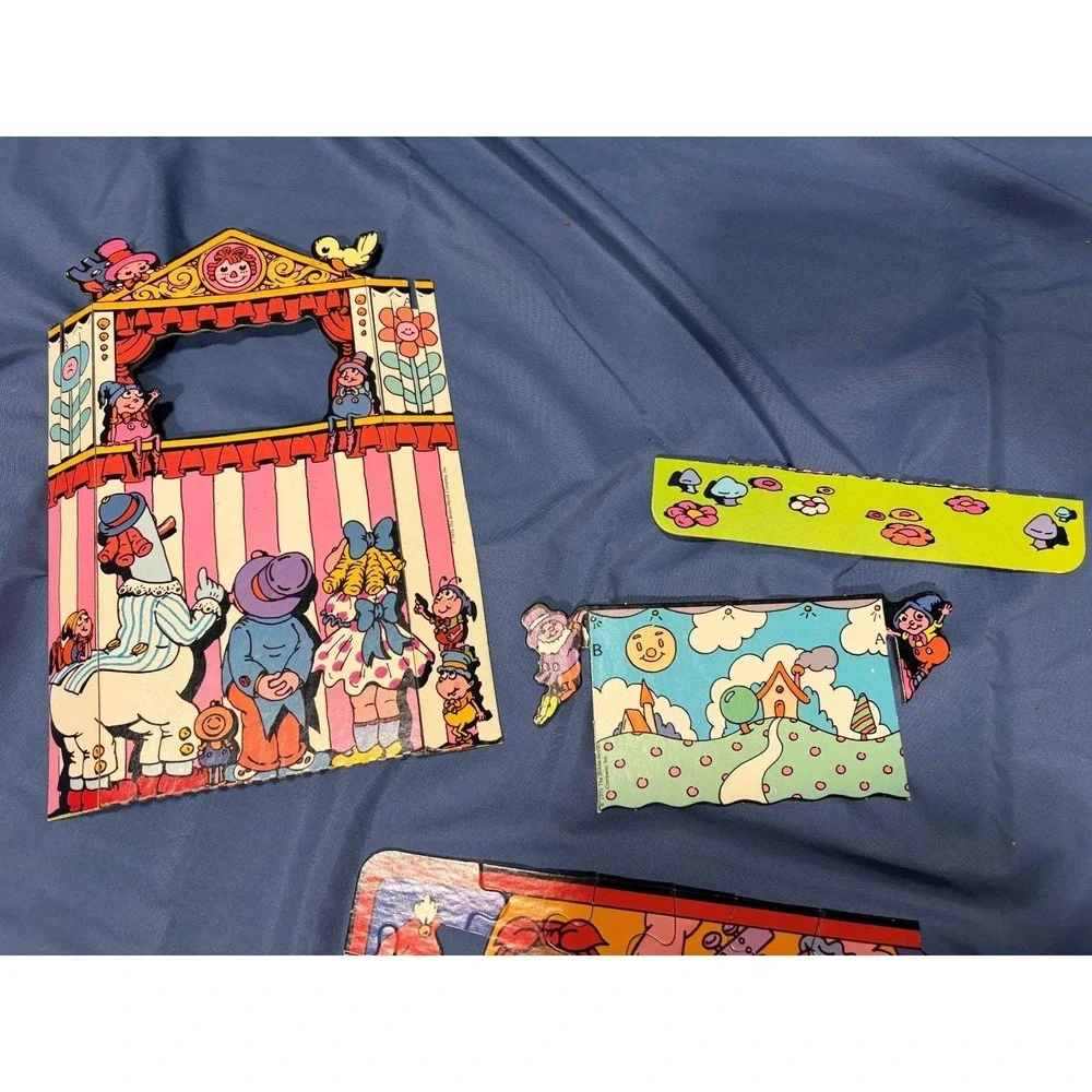 1976 Vintage Raggedy Ann 8 Great Activities Play Set